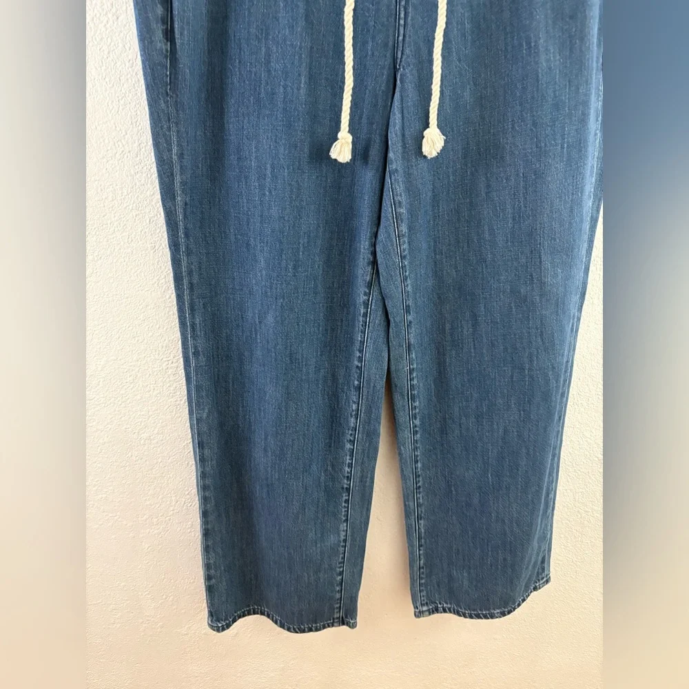 Torrid Mid-Rise Wide Leg Drapey blue Jeans size 16 - Picture 4 of 7